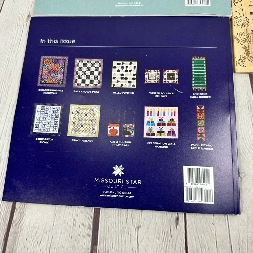 23-24 Missouri Star BLOCK Quilt Idea Books - Set of 3 handmade cottagecore